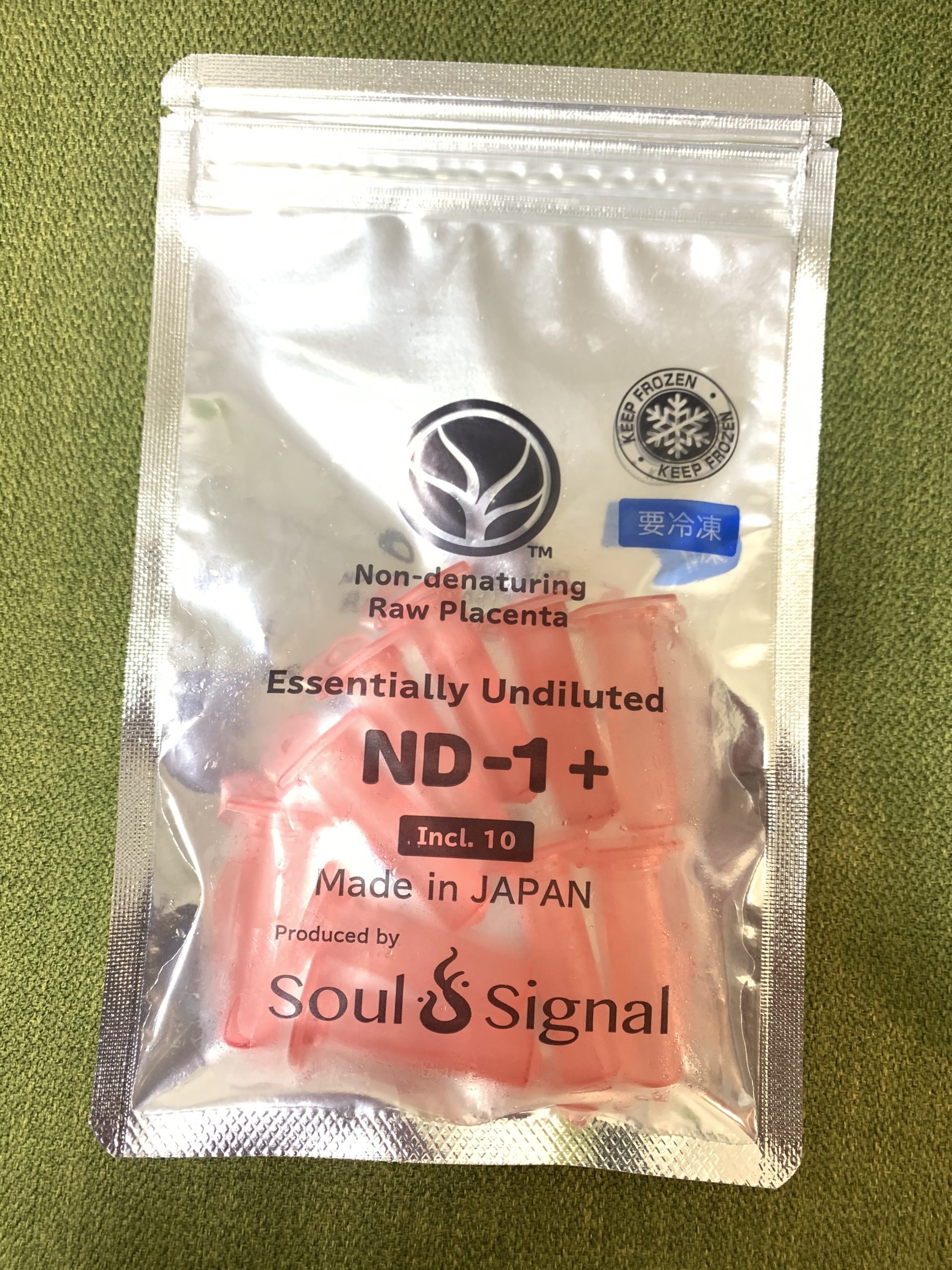 ND-S 非変性生プラセンタ 120カプセル - 食品